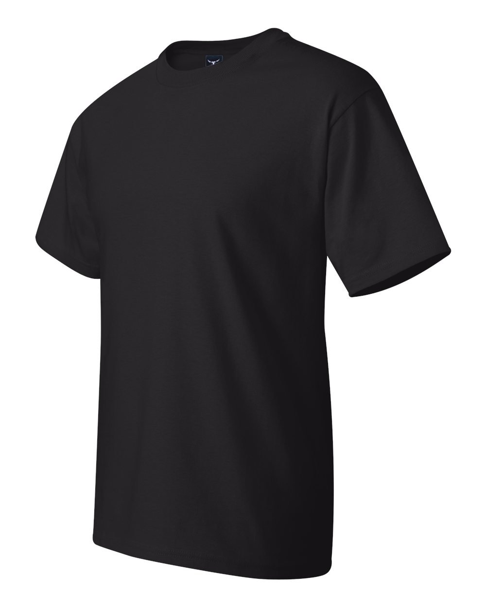 Hanes mens 6.1 oz. Beefy-T(5180)-BLACK-3XL-4PK