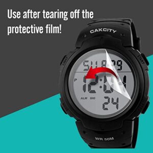 CakCity Mens Digital Sports Watch LED Screen Large Face Military Watches for Men Waterproof Stopwatch Alarm Simple Army Watch