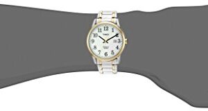 Timex Men's TW2P81400 Easy Reader Two-Tone Stainless Steel Expansion Band Watch