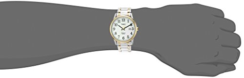 Timex Men's TW2P81400 Easy Reader Two-Tone Stainless Steel Expansion Band Watch