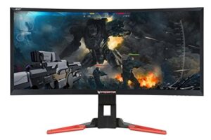 acer predator z35 35-inch curved full hd (2560 x 1080) nvidia g-sync display, 144hz, 2x9w speakers, hdmi & dp