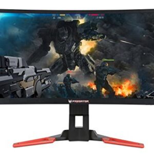 Acer Predator Z35 35-inch Curved Full HD (2560 x 1080) NVIDIA G-Sync Display, 144Hz, 2x9w speakers, HDMI & DP