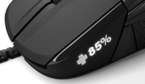 SteelSeries Rival 700, Optical Gaming Mouse, RGB Illumination, 7 Buttons, OLED Display, Tactile Alerts, (PC / Mac) - Black