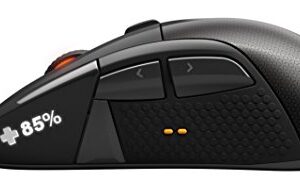 SteelSeries Rival 700, Optical Gaming Mouse, RGB Illumination, 7 Buttons, OLED Display, Tactile Alerts, (PC / Mac) - Black