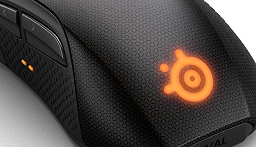 SteelSeries Rival 700, Optical Gaming Mouse, RGB Illumination, 7 Buttons, OLED Display, Tactile Alerts, (PC / Mac) - Black