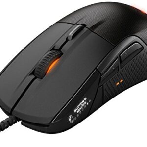 SteelSeries Rival 700, Optical Gaming Mouse, RGB Illumination, 7 Buttons, OLED Display, Tactile Alerts, (PC / Mac) - Black