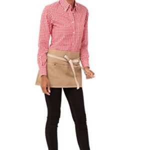 Chef Works Unisex Austin Waist Apron, Natural, One Size