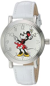 disney minnie mouse adult vintage articulating hands analog quartz watch