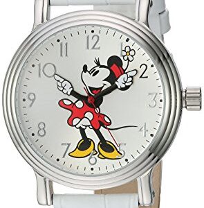 Disney Minnie Mouse Adult Vintage Articulating Hands Analog Quartz Watch