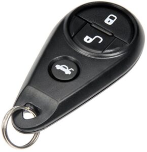 dorman 99132 keyless entry remote 4 button compatible with select subaru models