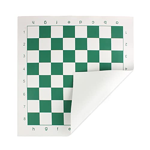 Andux Chess Game Rollable Chessboard XQQP-01 (Green,35x35cm)