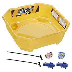 beyblade burst epic rivals battle set – complete set with beystadium, battling tops, and launchers – age 8+ (amazon exclusive) , yellow