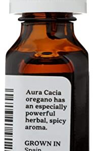 Aura Cacia 100% Pure Oregano Essential Oil, GC/MS Tested for Purity, 15 ml, Origanum vulgare, 0.5 Fl Oz