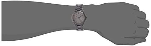 Michael Kors Men's Slim Runway Black Watch MK8507