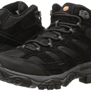 Merrell Men's Moab 2 Vent Mid Hiking Boot, Black Night, 11.5 M US