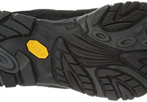 Merrell Men's Moab 2 Vent Mid Hiking Boot, Black Night, 11.5 M US