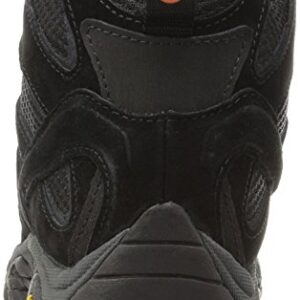 Merrell Men's Moab 2 Vent Mid Hiking Boot, Black Night, 11.5 M US