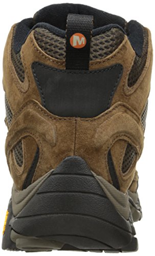 Merrell Men's Moab 2 Mid Waterproof Hiking Boot, Earth, 11 2E US