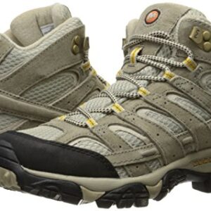 Merrell Women's Moab 2 Vent Mid Hiking Boot, Taupe, 8 W US