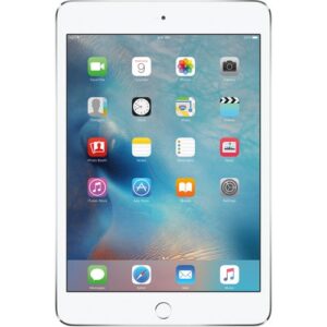 apple ipad mini 4 64gb (wi-fi) 7.9-inch ios tablet - silver (renewed)