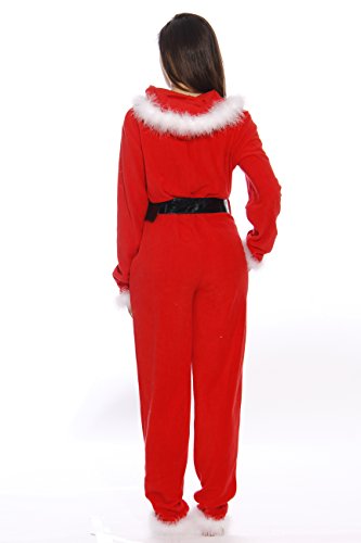 6256 - S Just Love Adult Onesie / Pajamas, Santa Baby, Small