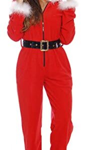 6256 - S Just Love Adult Onesie / Pajamas, Santa Baby, Small