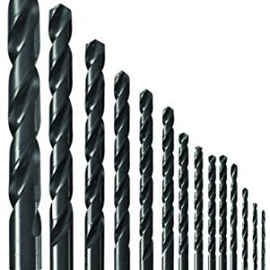 BOSCH BL14 14-Piece Black Oxide Metal Drill Bit Set