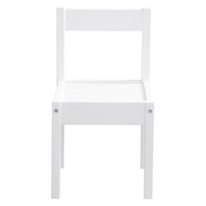 Baby Relax Hunter 3 Piece Kiddy Table and Chair Set, White