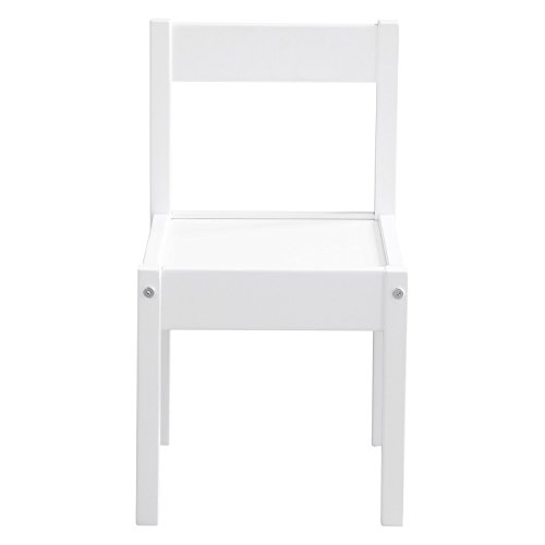 Baby Relax Hunter 3 Piece Kiddy Table and Chair Set, White