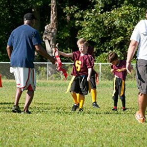 Flag Football 12 Players 3 Flags Adult Kids Youth Set 55 Pieces with Football