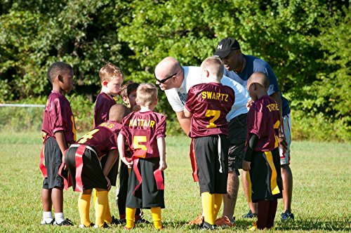 Flag Football 12 Players 3 Flags Adult Kids Youth Set 55 Pieces with Football