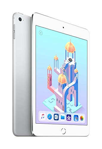 Apple iPad Mini 4, 128GB, Silver - WiFi (Renewed)