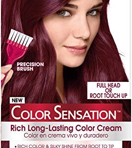 Garnier Color Sensation Hair Color Cream, 4.60 Cherry on Top (Dark Intense Auburn), (Pack of 3) (Packaging May Vary)