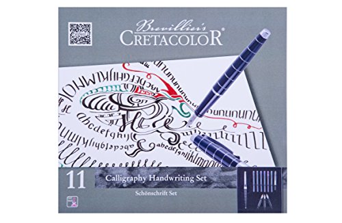 Cretacolor Calligraphy Writing 11-Piece Set,Multi,15-43-123