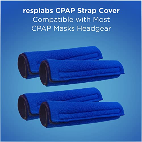resplabs CPAP Strap Covers - CPAP Mask Headgear Strap Cushion - 4 Pack