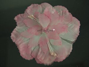 rackcrafts.com carnation lilly pad multi layer flower floral petal pétalos de flor wedding love (light pink)