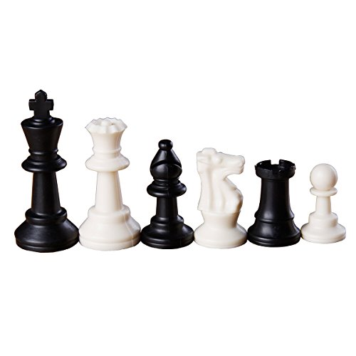 AMEROUS Chess Set 17" x 17" Roll-up Travel Chess in Carry Tube with Shoulder Strap Easy to Carry for Beginner and Kids