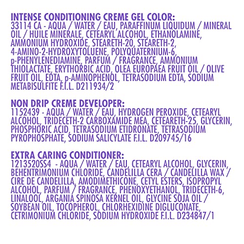 SoftSheen-Carson Dark and Lovely Ultra Vibrant Permanent Hair Color Go Intense Hair Dye for Dark Hair with Olive Oil for Shine and Softness, Passion Plum