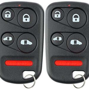 KeylessOption Keyless Entry Remote Control Car Key Fob Replacement for OUCG8D-440H-A (Pack of 2)