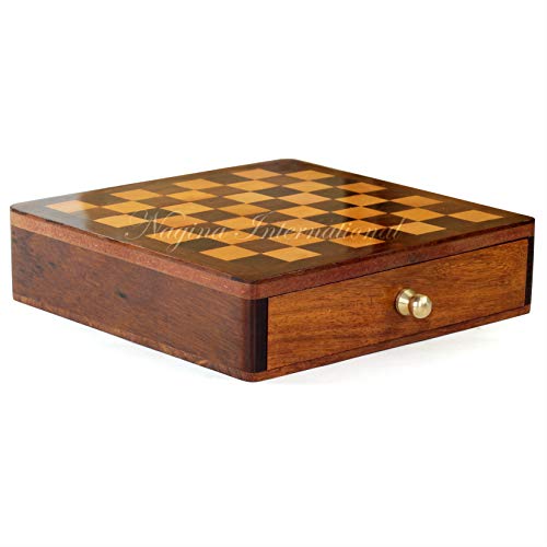 Chess Board with Drawer | Board Games | Nagina International