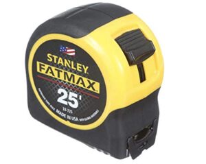 stanley hand tools 33-725 1-1/4" x 25' fatmax tape measure