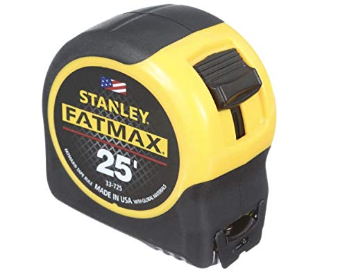 Stanley Hand Tools 33-725 1-1/4" X 25' FatMax Tape Measure