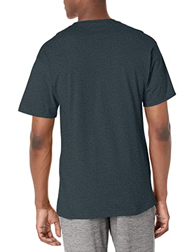 Champion mens Classic Jersey Tee Shirt, Granite Heather, Medium US