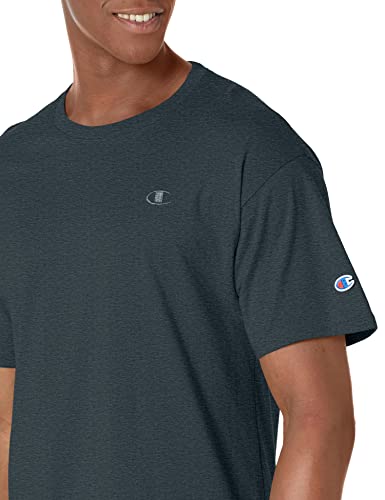 Champion mens Classic Jersey Tee Shirt, Granite Heather, Medium US