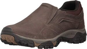 merrell men's moab adventure moc hiking shoe, dark earth, 11 m us