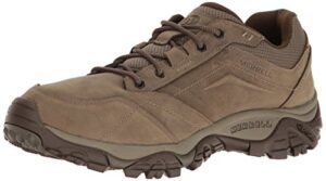 merrell men's moab adventure lace hiking shoe, boulder, 8 2e us