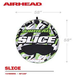 Airhead Slice, 1-2 Rider Towable Tube for Boating