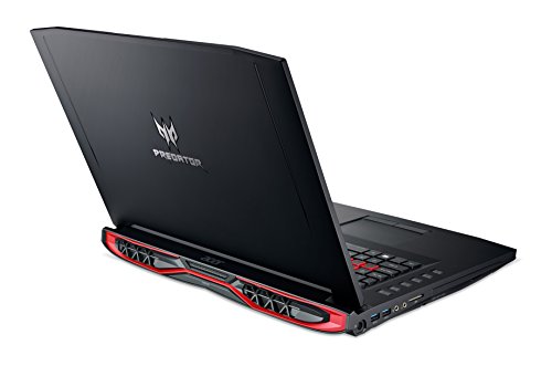 Acer Predator 17 Gaming Laptop, Core i7, GeForce GTX 1070, 17.3" Full HD G-SYNC, 16GB DDR4, 256GB SSD, 1TB HDD, G9-793-79V5