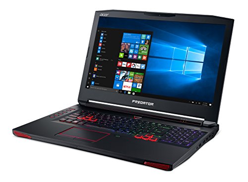 Acer Predator 17 Gaming Laptop, Core i7, GeForce GTX 1070, 17.3" Full HD G-SYNC, 16GB DDR4, 256GB SSD, 1TB HDD, G9-793-79V5