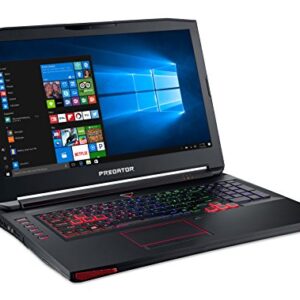 Acer Predator 17 Gaming Laptop, Core i7, GeForce GTX 1070, 17.3" Full HD G-SYNC, 16GB DDR4, 256GB SSD, 1TB HDD, G9-793-79V5